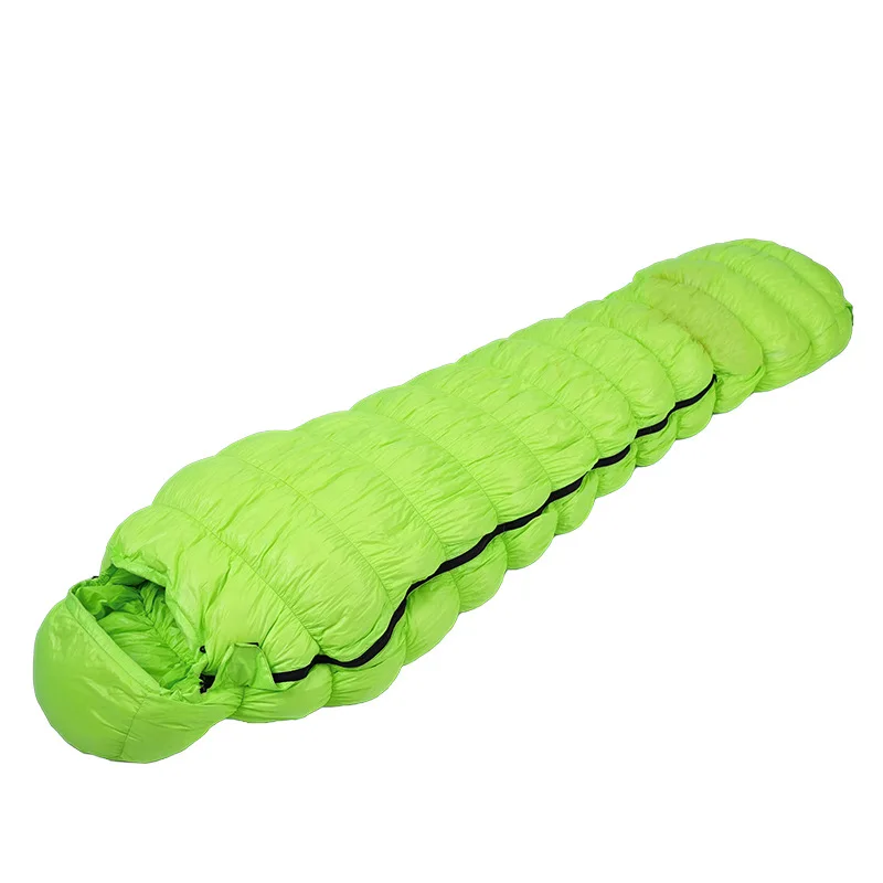 

Down sleeping bag new camping outdoor adult large duck down sleeping bag warm and comfortable all seasons mummy sleeping bag