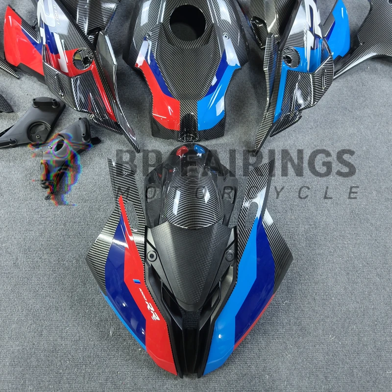 For BMW S1000RR 2023 2024 Fairing Accessories Full Fairings Panel Higher Quality ABS Plastic Injection set Carbon Fiber Painted