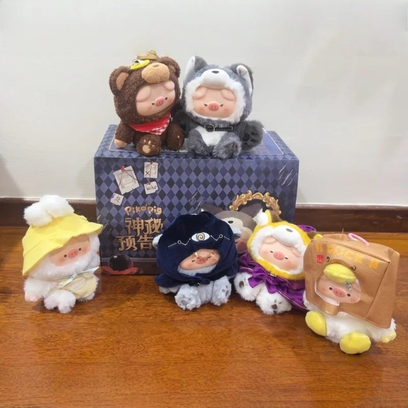

Подлинная Piko Pig Mysterious Teaser Series слепая коробка поросенок кулон куклы игрушки украшение сумки загадочная коробка сюрприз подарки на день рождения