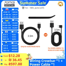 70mai Type-C Charging Cable for 70mai A810 X200 M500 & Micro USB Cable for 70mai 4K A800S 70mai A500S 1S M300 A200 M200 S500