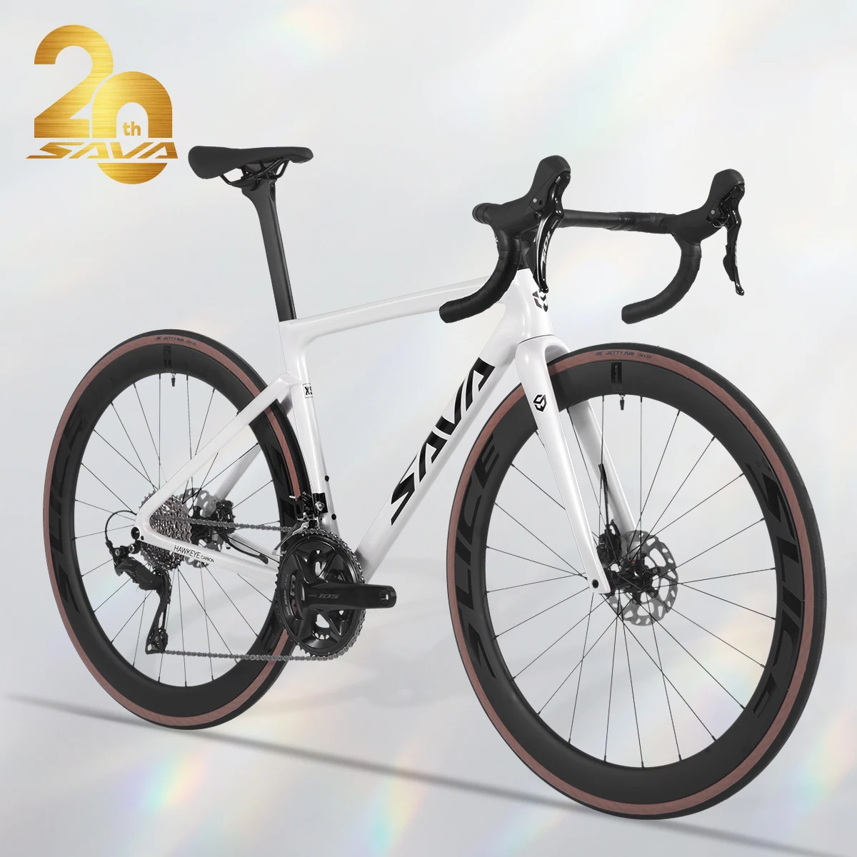 

SAVA f20 full carbon fiber road bike 24 speed white road bike racing bike 700c with SHIMAN0 105 R7120 with CE+UCI certification