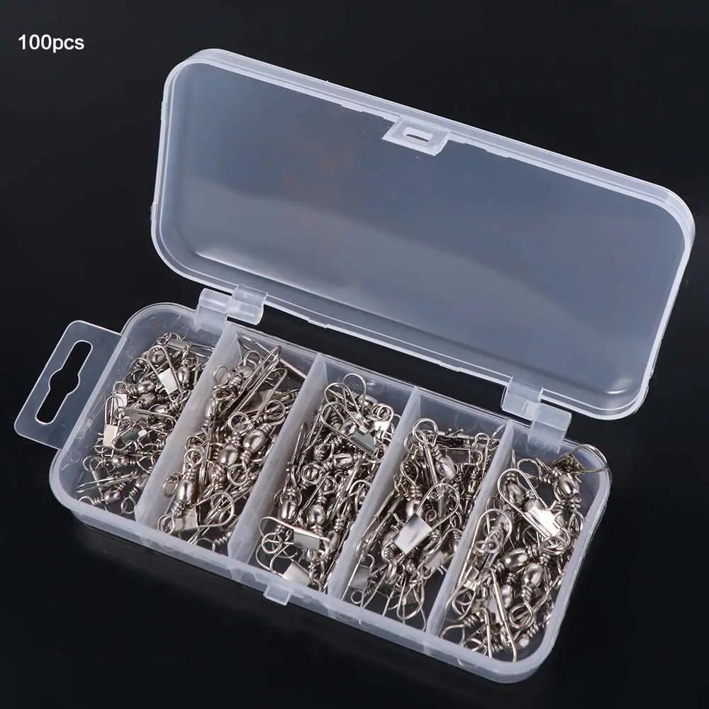 

Соединительный штифт для рыбалки из нержавеющей стали, вращающийся вертлюг, высокопрочный рыболовный подшипник, вертлюг, блокировка, гибкое вращение