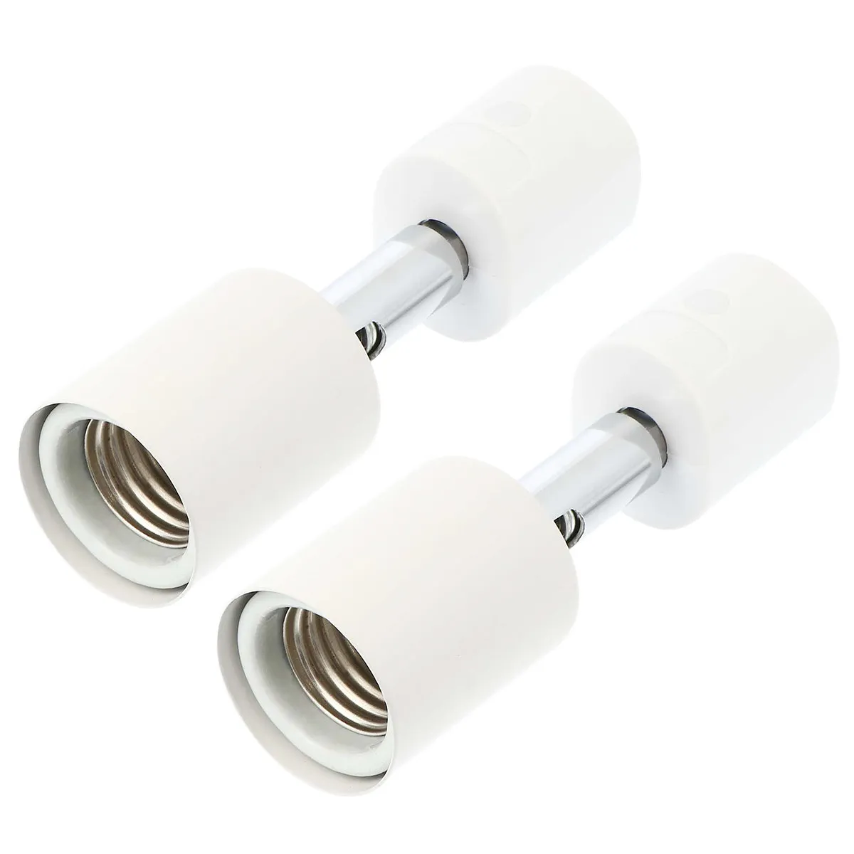 2 Pcs Spotlight Wall Track Lamp Ceiling Holder Clothing Store White Adjustable LED