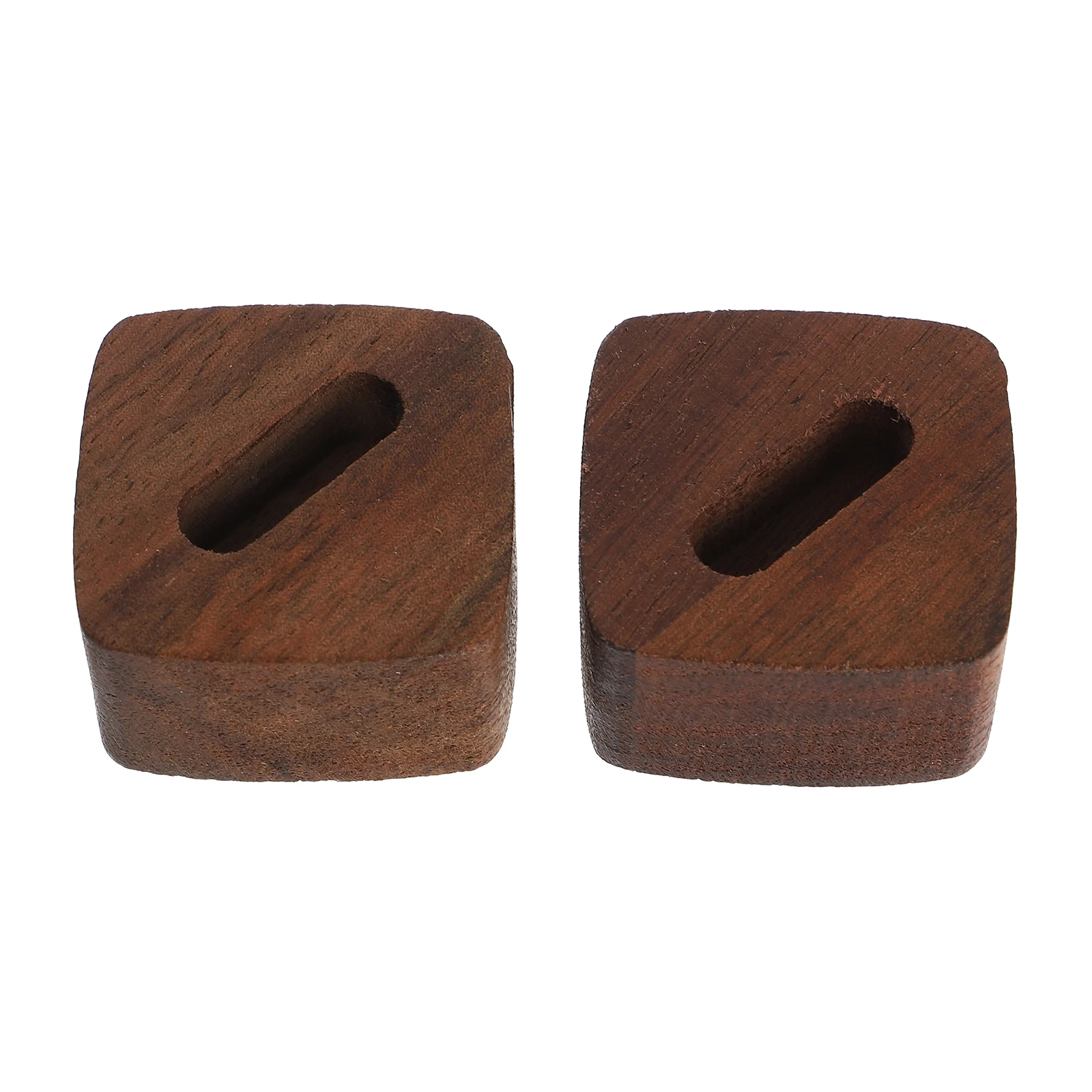 2 Pcs Display Wooden Jewelry Organizer Rack Shelf Lightweight Novelty Gift Ring Holder Ring Holder Stand Stand