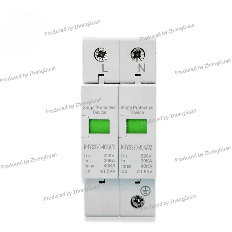 Class C Surge Protector 40KA Power Arrester 220V Lightning Protection Module, Surge Protector SPD