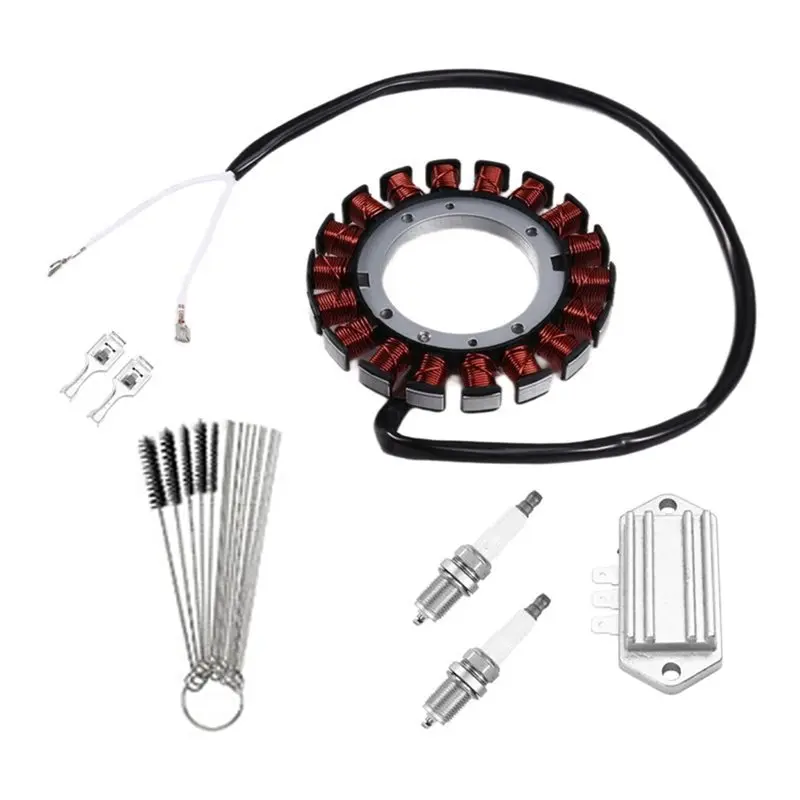 Комплект регулятора, катушка статора магнето свечи зажигания 237878-S 54-755-09S 15/20 А для Kohler K161 K181 K241 K301 CV680 CH11