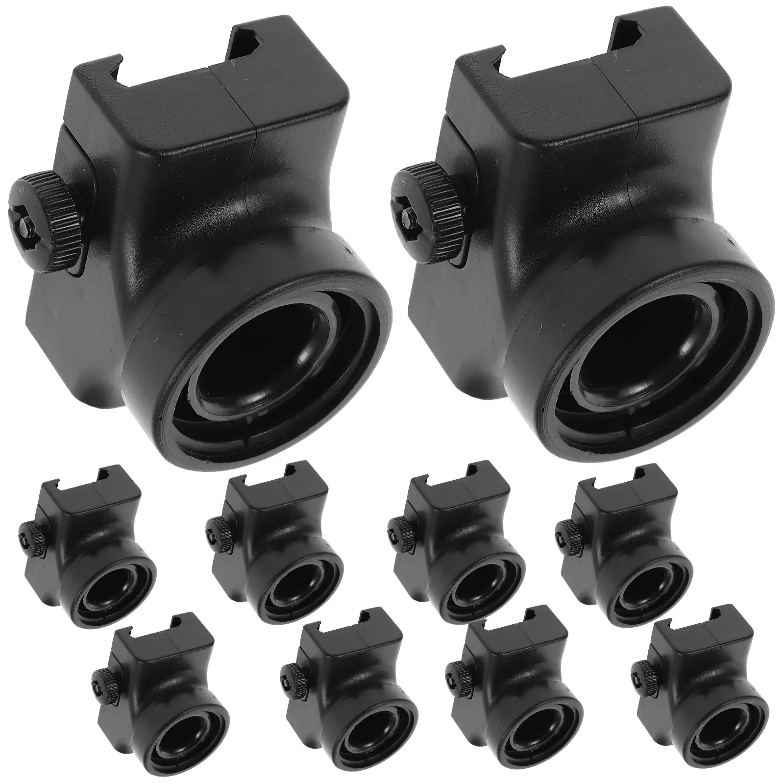 10Pcs Bottle Converter for Ball Shooters Plastic Outdoor Game Enhancer Quick Stable Fit Reusable Shooting