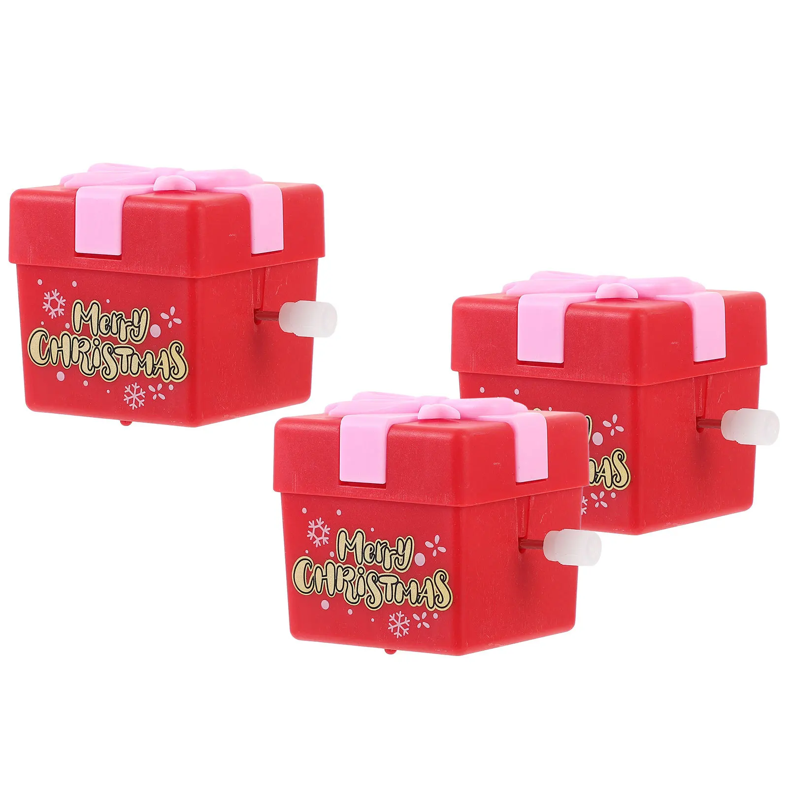 3Pcs Xmas Wind Up Clockwork Creative Decorative Xmas Party Gift Funny Christmas Walking Novelty Plaything Wind Up Toys