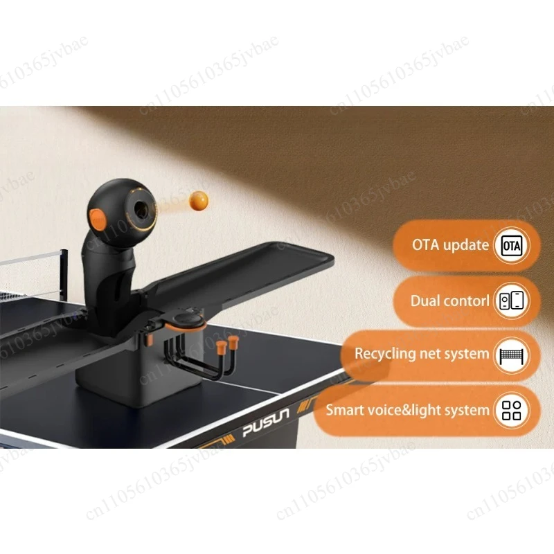 Intelligent Serve Equipment, with Its Own Ball Collection and Recycling Grid, Built-in Preset Training Mode