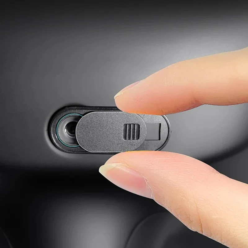 1-6Pcs Car Camera Cover For Tesla Model Y 3 Cybertruck All Webcam Slide Blocker Privacy Protector Compatible With PC Laptop