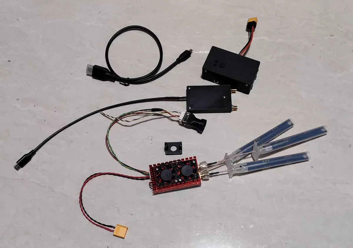 OpenIPC 5W/10W Video Transmission with SSC338Q/SSC30KQ + IMX335 Camera, New SD Card Recording Function Added