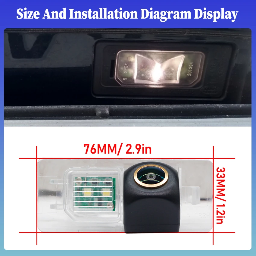 AHD HD Rear View Camera For Jaguar X760 XE XF XFL F-PACE 2016 For Land Rover Discovery Sport 5 L550 Car Back up Reverse Camera