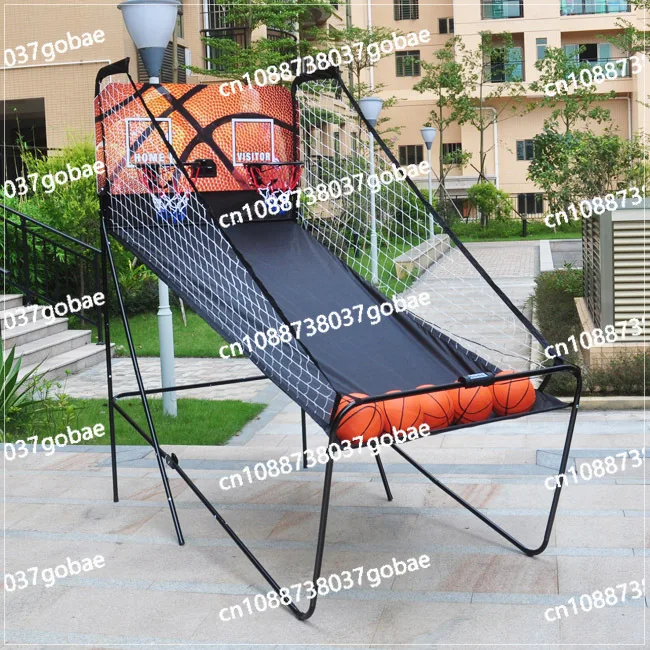 New models, electronic scoring basketball hoop, indoor sports basketball machine, double game basketball machine, shooting