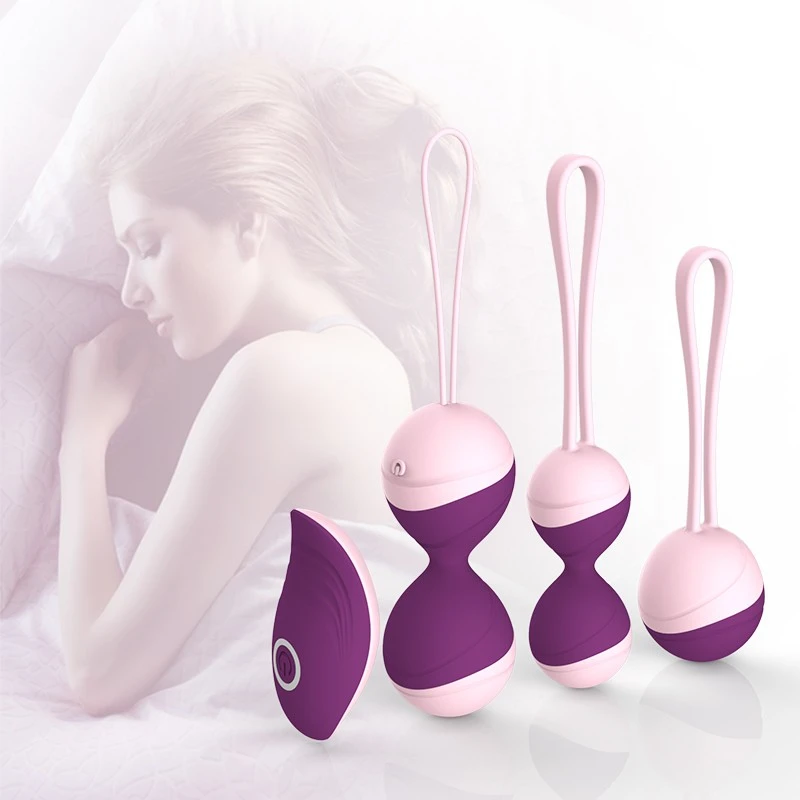 

Vagina Balls Safe Silicone Vibrators for Women Sexy Toys Kegel Balls Ben Wa Balls Vagina Tighten Exercise 18 Sex Toys for Womams