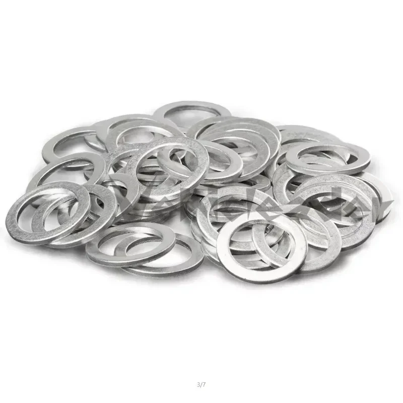 100 PCs Transmission Oil Drain Plug Compression Washer Sealing Ring Screw Suitable for MAZDA 995641400 9956-41-400 M14x20x1.5 - view 3