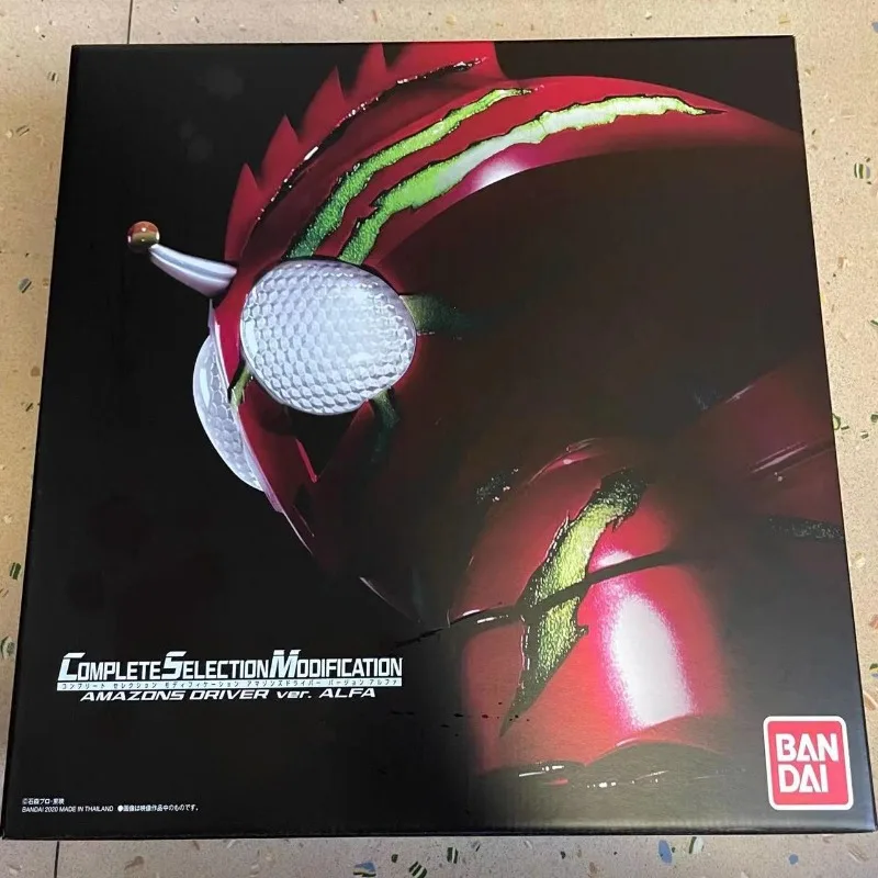 

Genuine New Bandai Kamen Rider Amazons Belt Alfa Renshu Amazon Grandma Rice Dumplings Hand Model Ornaments Ready in Stock