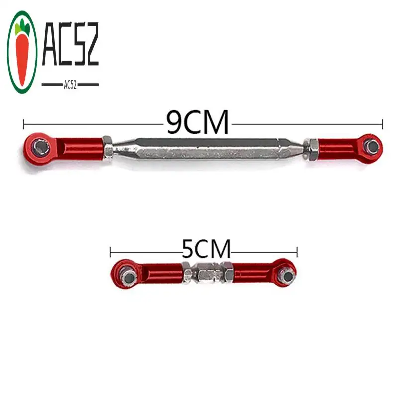 

AC52-8X металлическая регулируемая рулевая тяга, тяга сервопривода, фаркоп для MN D90 D99 MN-90 FJ-45 1/12, гусеничный радиоуправляемый автомобиль, красный