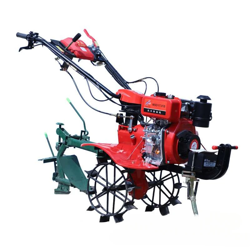 two-wheel drive gasoline plowing machine