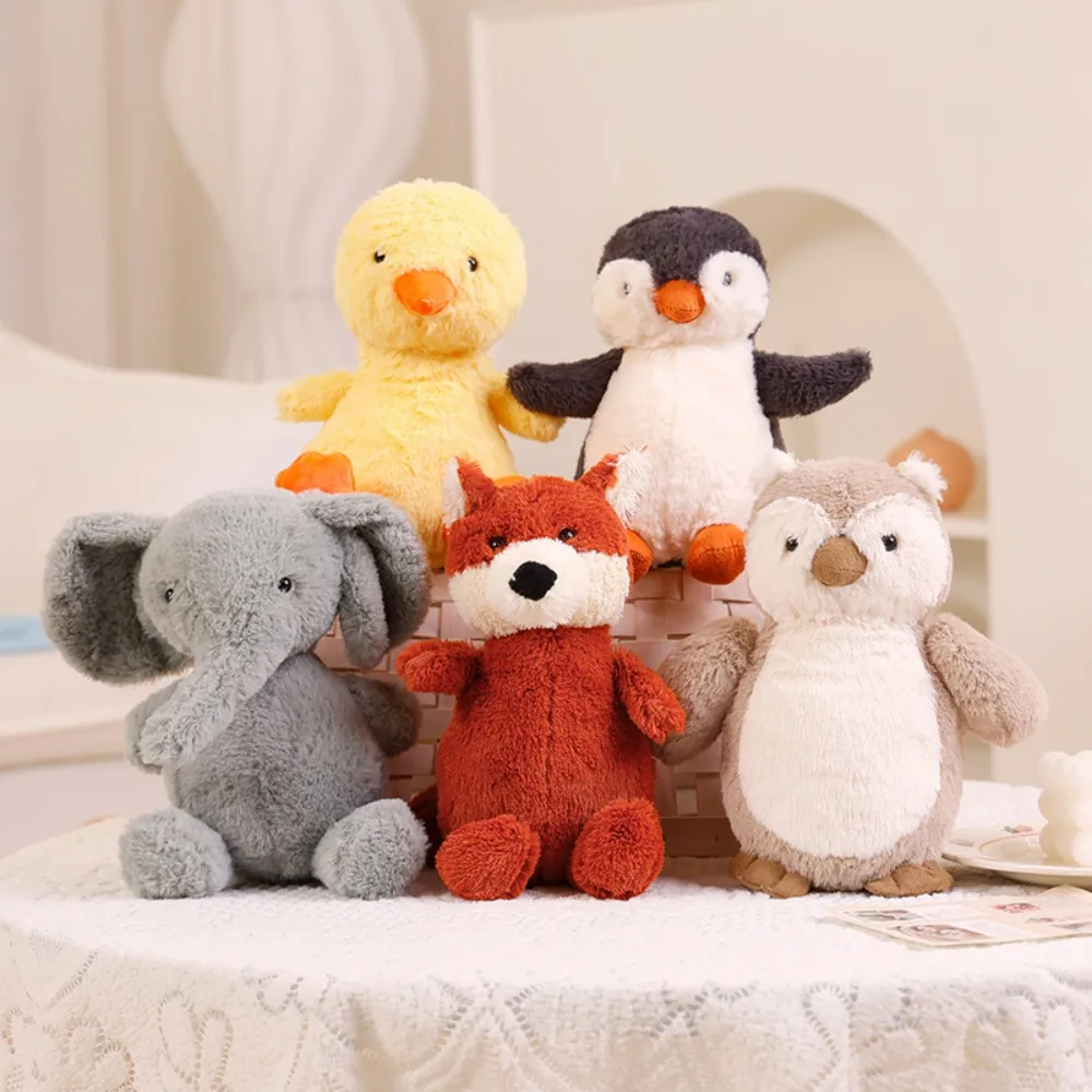 

Animal Doll Owl Penguin Soft Pillow Duck Soft Pig Plush Toy Animal Cartoon Elephant Stuffed Dolls Birthday Gift
