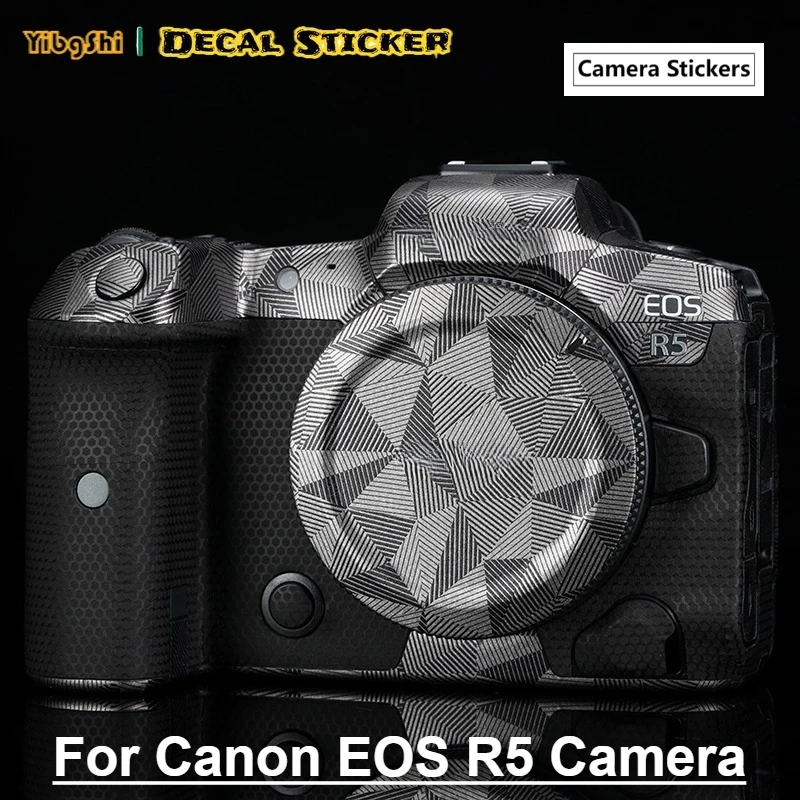 

For Canon R5 Camera Premium Decal Skin for Canon EOS R5 Protective Sticker Anti-scratch Cover Film EOSR5 Camera Skin
