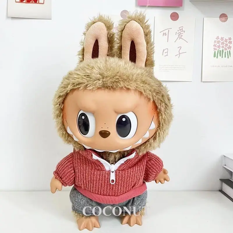 Accessoires pour poupée, vêtements, chaussures, sacs, chapeau assorti, mignon, pour poupée Labubu de 38 cm, déguisement, fête