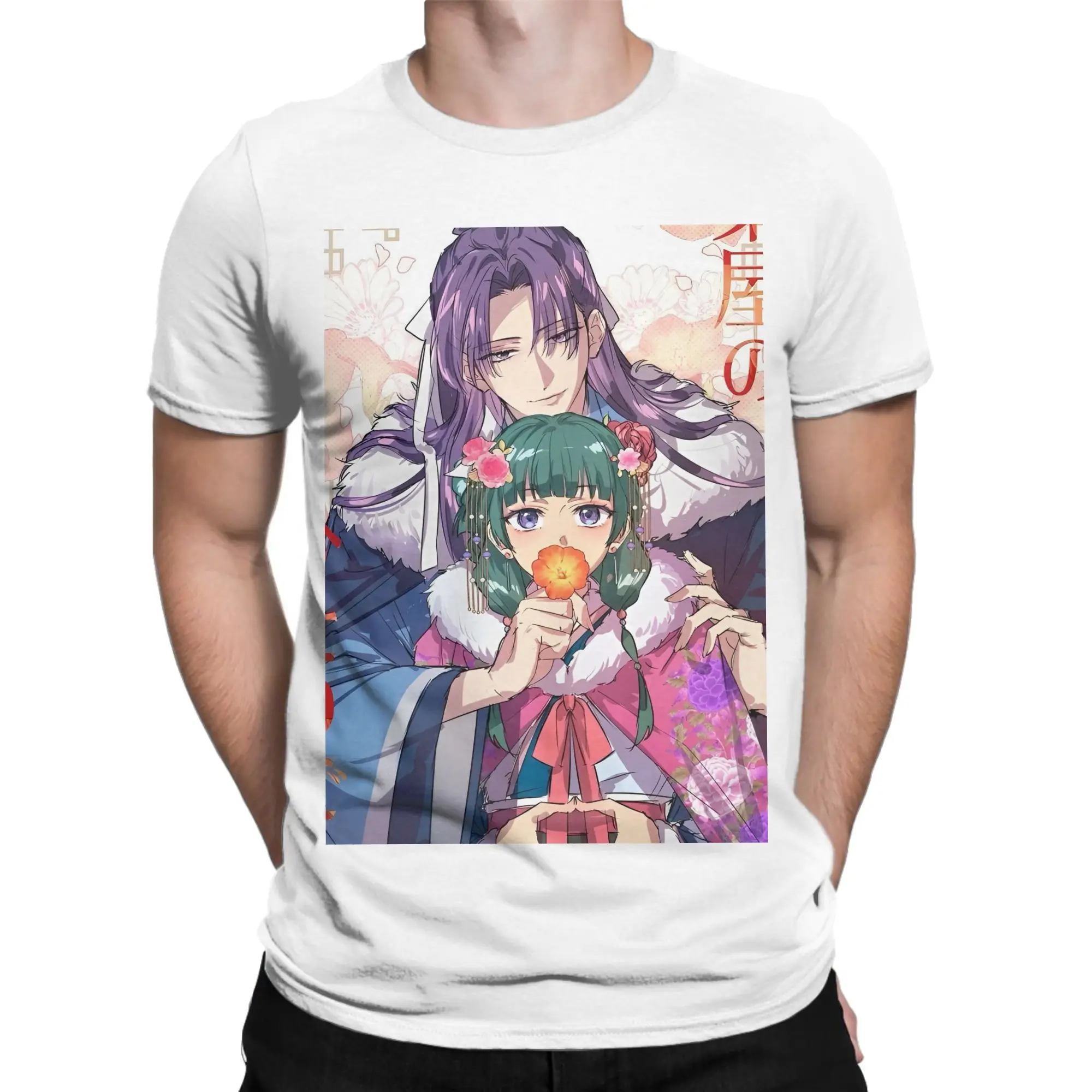Men Women Maomao Jinshi Anime T Shirts The Apothecary Diaries Cotton Clothing Humor Crew Neck Tee Shirt Plus Size T-Shirt