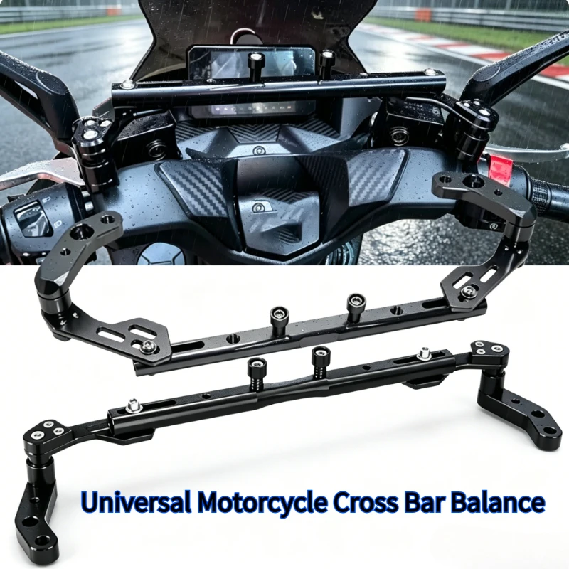 Universal Motorcycle Cross Bar Balance Bar Multi-angle Adjustment Mounting Extension Bracket Multi-Purpose Motorcycle Modified 1