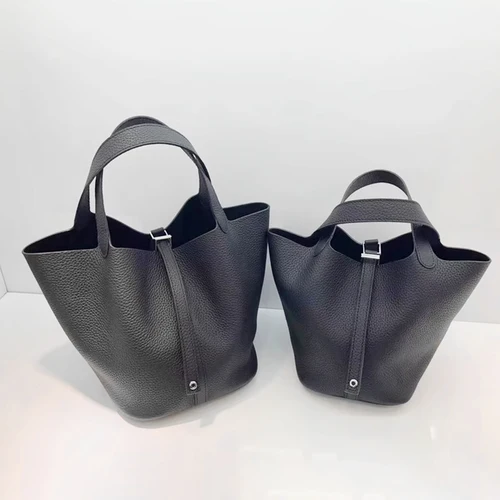 Imagen 2 del producto MENDY, bolsos para mujer, bolsos, bolso de cubo, bolso de mano de cuero Real a la moda, bolso de mano de cuero genuino de lujo, bolsos de mano grandes de talla grande para mujer bolsos mujer bolsas de cubo bolso fiesta