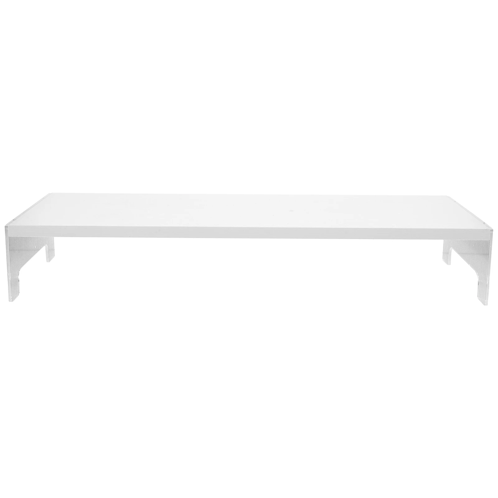 

Acrylic Monitor Stand Riser Desk Shelf for Computer Screen Elevator with Stable Deformation Resistant Legs