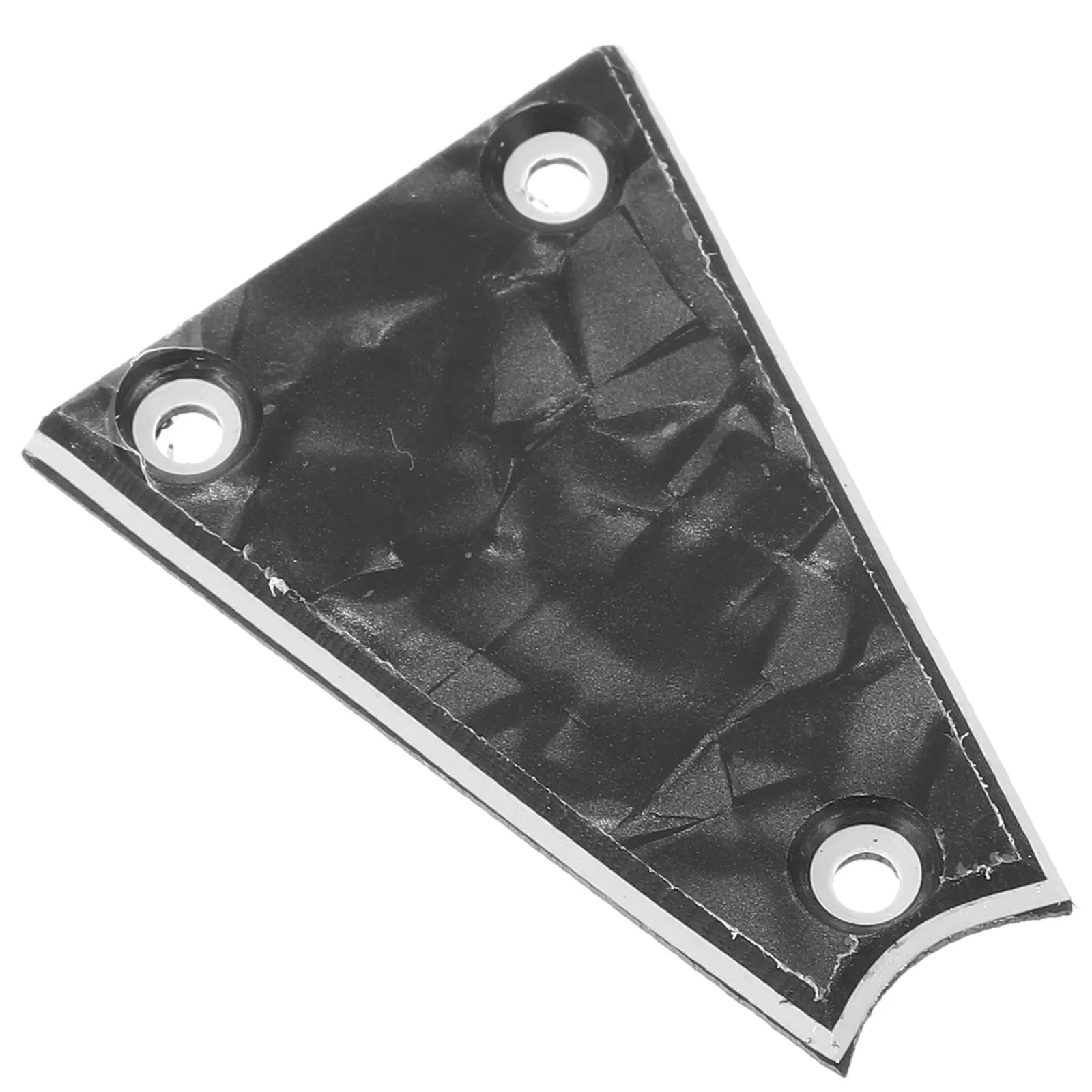 

PVC Electric Guitar Truss Rod Cover 3 Hole Detachable Neck Plate Accessories Bass Parts Red Durable Sound Quality Easy