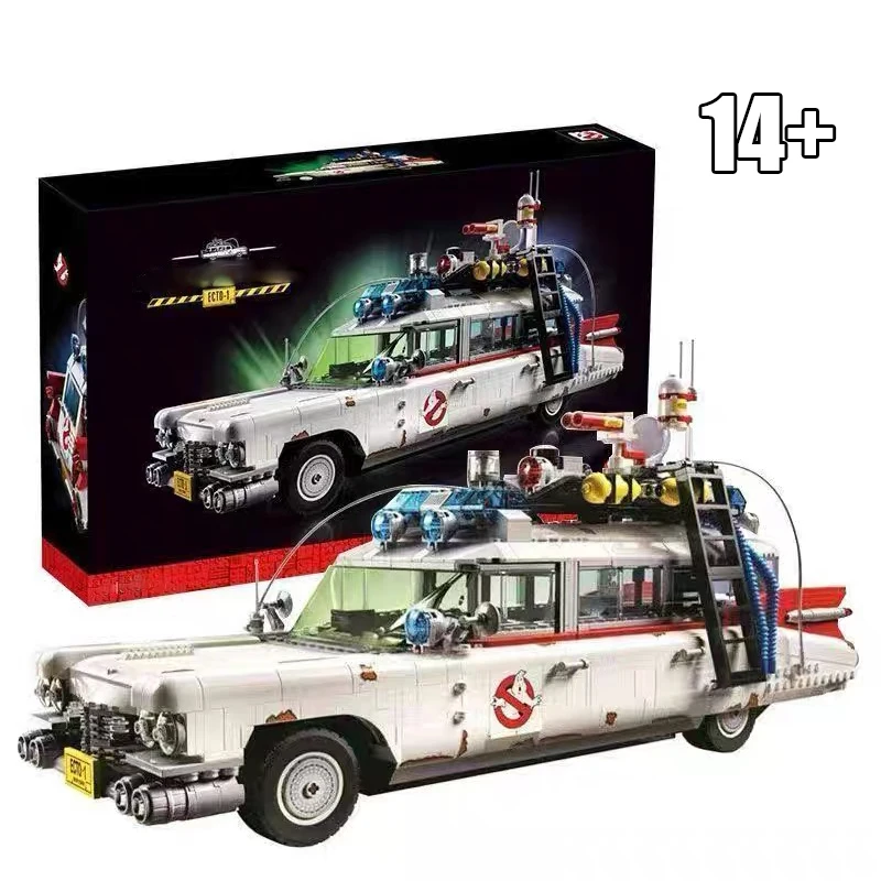 

2026 New 2352pcs Ecto-1 Car Model Home Decoration Creative Vehicle Halloween Christmas Gifts 10274