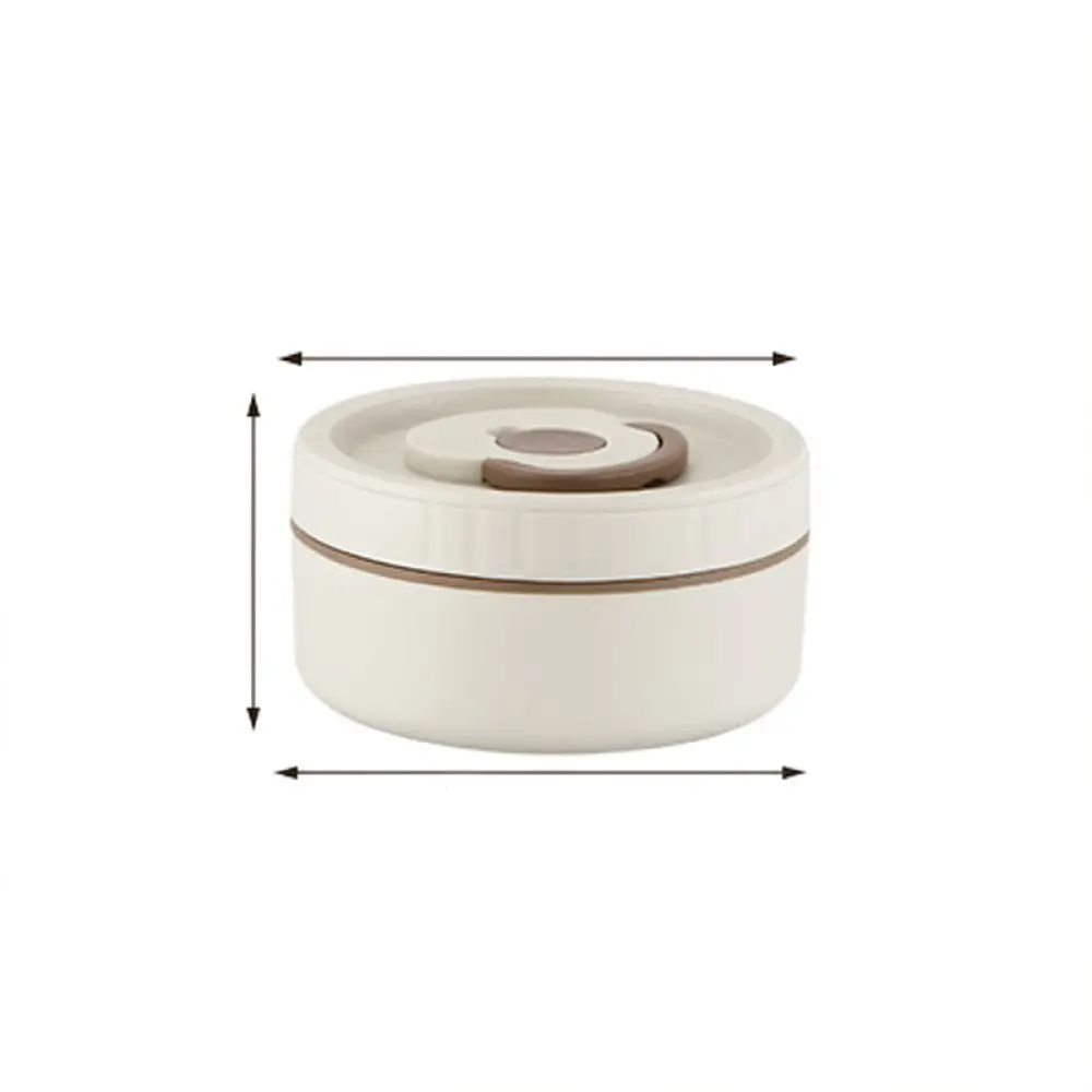 Portable 304 Stainless Steel Bento Box Insulated Food Container Leakproof Thermal Lunch Bowl Microwave Safe Picnic Office Gear