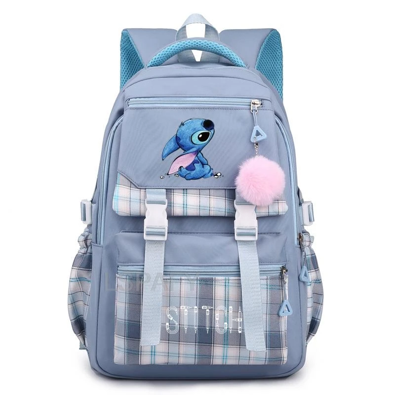 Lilo And Stitch Backpack Teenager Girl Boy BookBag Laptop Rucksack Cute Junior School Student School Bag Mochila Female Male