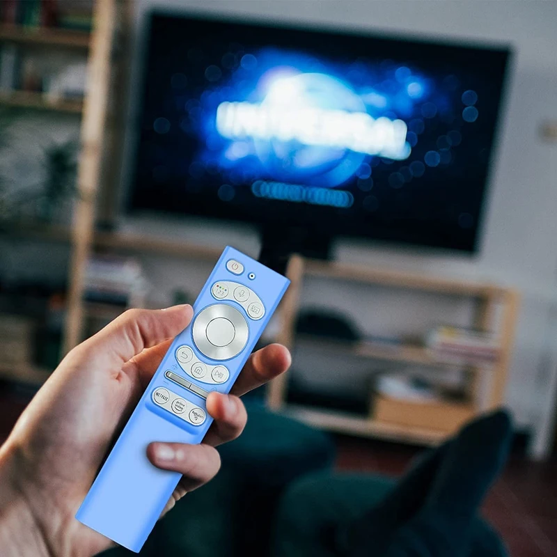 2 Pack Protective Case For Samsung TV Remote BN59-01357 Series Anti-Slip Shockproof Silicone Remote Controller Cover