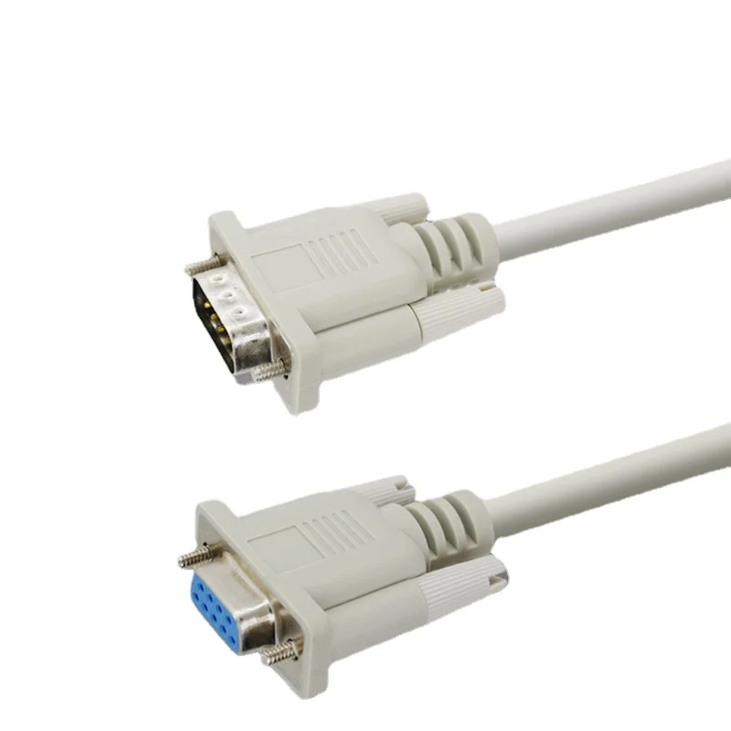 DB9 Serial Cable 9 Pin Direct connect and cross connect M/M M/F F/F PC Converter Extension Cable Adapter Cable 1.5m