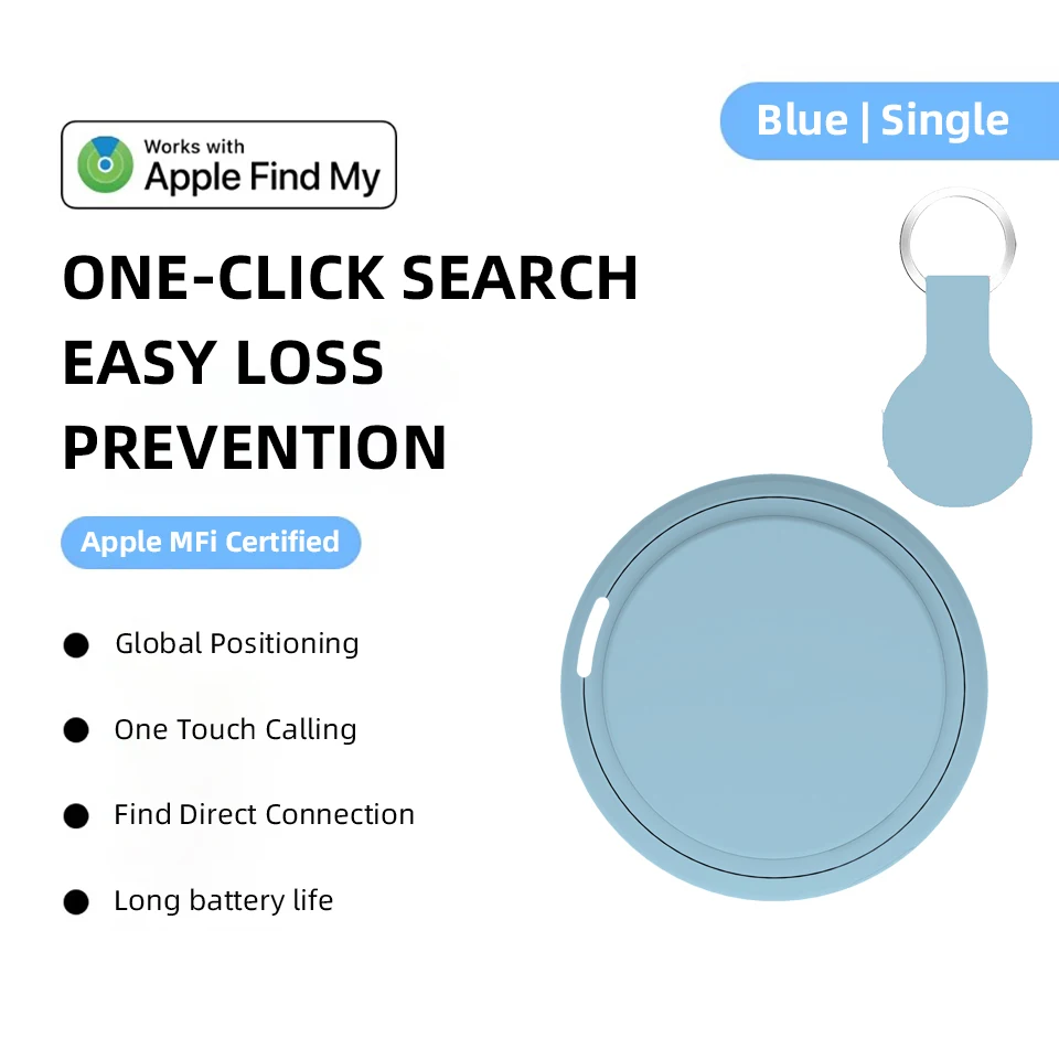 Anti-Verlust-Tracker GPS Smart Air Tag Mini Smart Tracker Smart Tag Kinderfinder Haustier- und Auto-Verlust-Tracker für IOS-System Find My APP – Detail 13