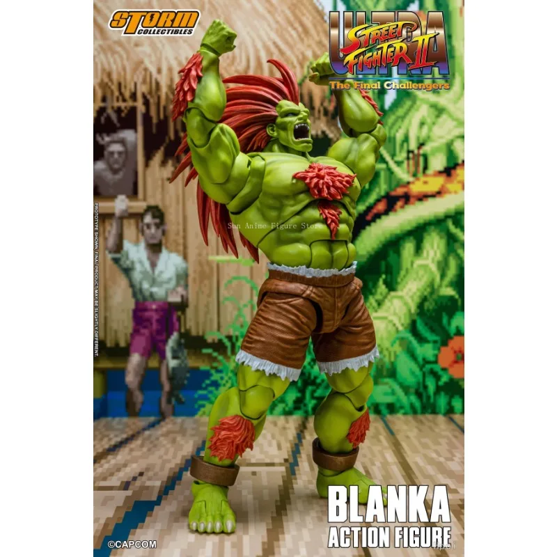 In Stock Storm Collectibles ULTRA STREET FIGHTER II - THE FINAL CHALLENGERS -BLANKA  Action Figures Models Ornaments Toys Gifts