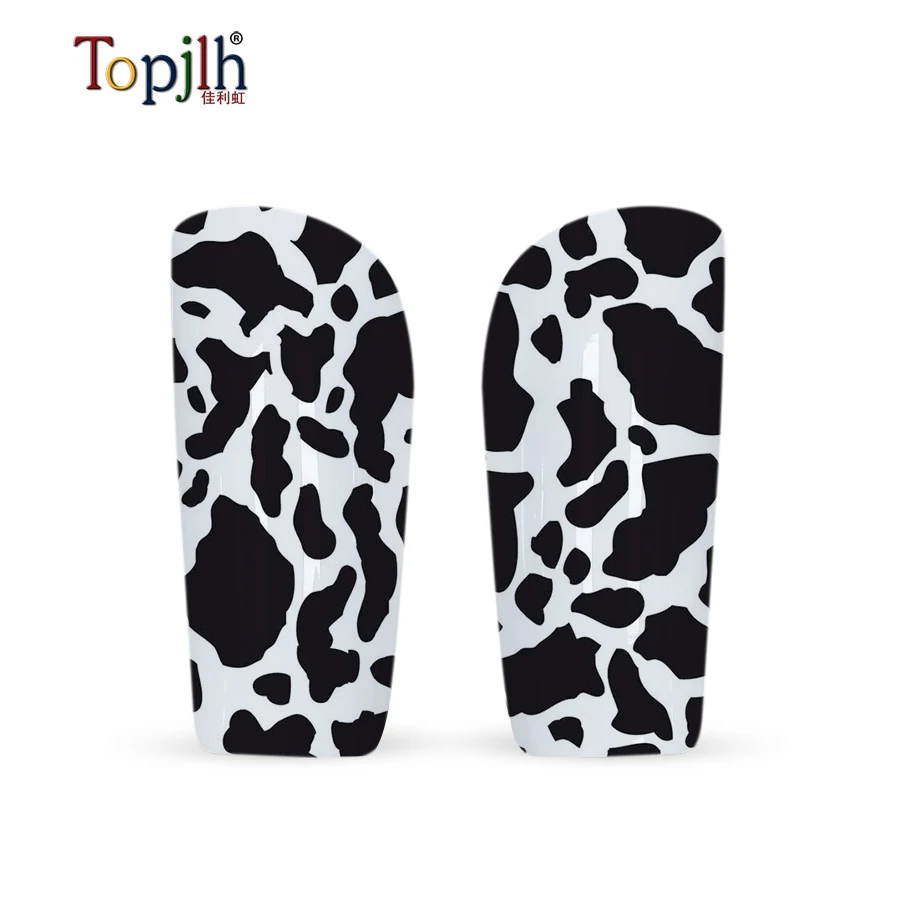 Custom Kids Sport Sublimation Soccer Shin Guards Supports Football Shin Pads For Children