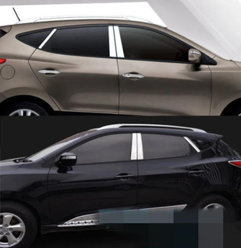

8 шт./компл. подходит для 10-15 HYUNDAI TUCSON IX35 ВЫКЛ, ХРОМИРОВАННАЯ КРЫШКА ДЛЯ ПИТАНИЯ, ФОРМАЮЩАЯ ОБЫЧКА