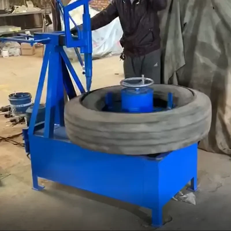 CE Certification Tire Cutting Machine for Waste Tire Recycling with 3KW Motor and Gear Core Components High Productivity 40