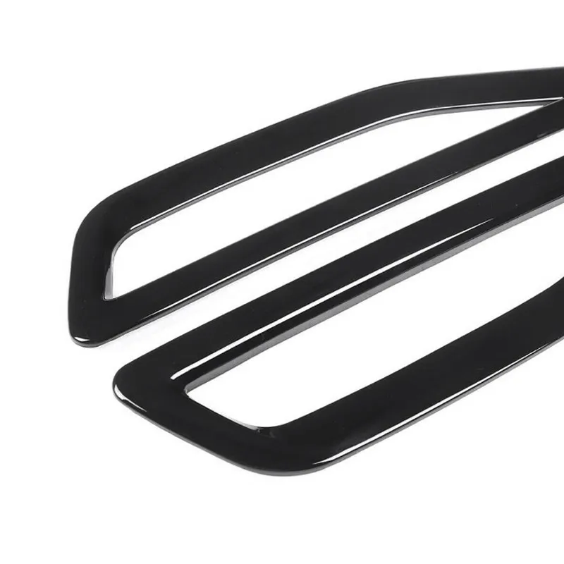 

Car Styling Side Air Vent Flow Fender Grille Frame Trim For BMW X5 G05 2019 2020 2021 2022 ABS Glossy Black/Carbon Texture