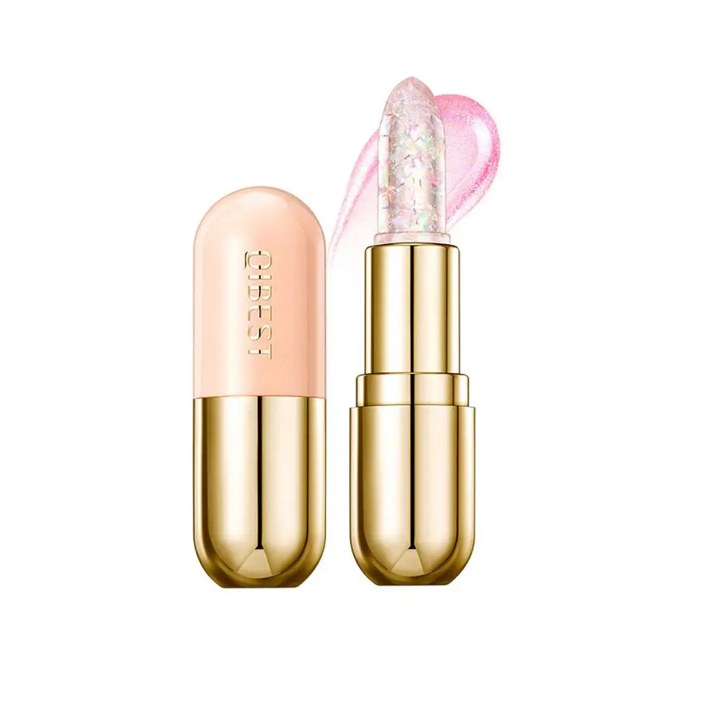Natural Shimmer Lip Balm, mudando as cores, hidratante Plumper, lábios, gloss, cosméticos, H7v4