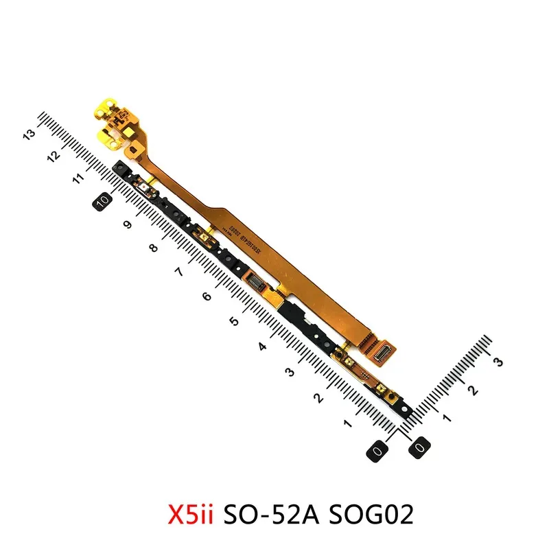 لسوني اريكسون X5 J8210 J9210 X5ii X5iii زر الطاقة حجم الكابلات المرنة OnOff