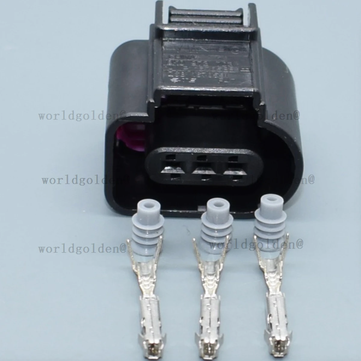 8K0973703 3Pin Auto Connector Housing Kit for Universal Cars, precise male-female matching