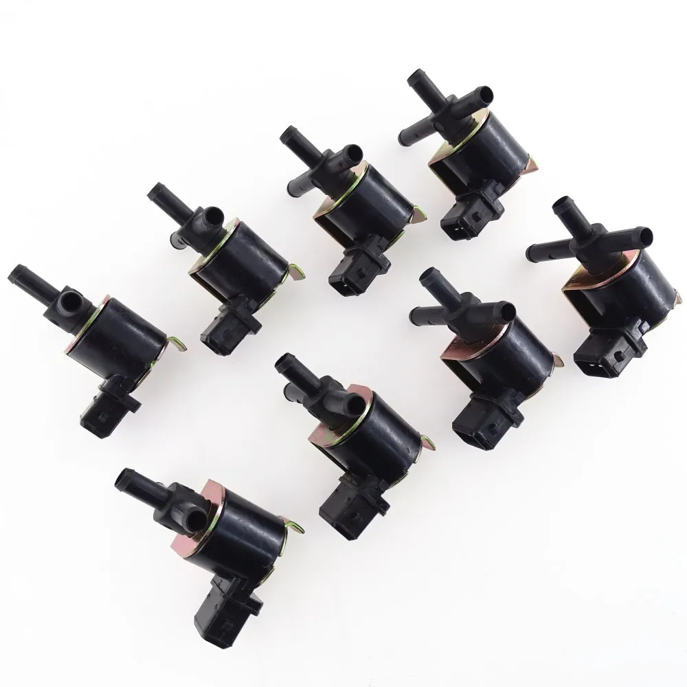 8Pcs 1.8T Turbo Boost Control N75 Valve Solenoid 058906283C For VW Passat B5 Bora Golf 4 MK4 Audi A3 S3 A4 S6 TT 058 906 283C