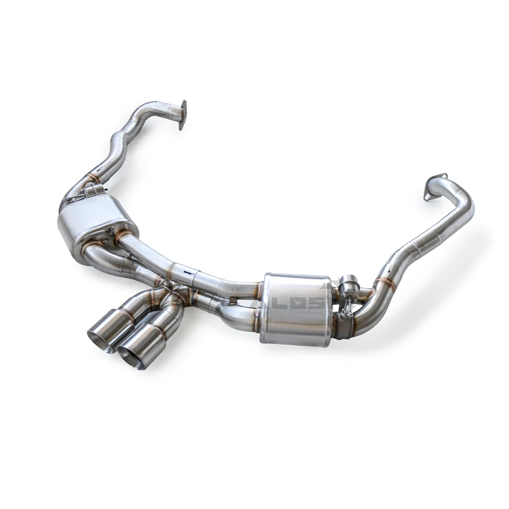

Cat-back Exhaust for Porsche Boxster/Cayman (981) 2.7 S 3.4 2012-2016 stainless steel high-performance exhaust system with valve