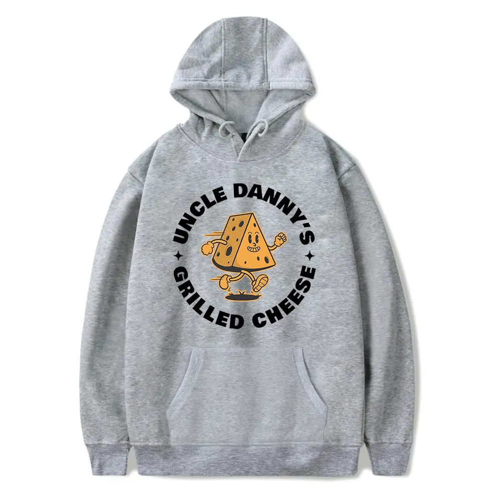 Shane Gillis Grilled Cheese Uncle Danny Vintage 90s Hoodie Men and Women Harajuku Style Hip-hop Sweatshirt Spring and Autumn
