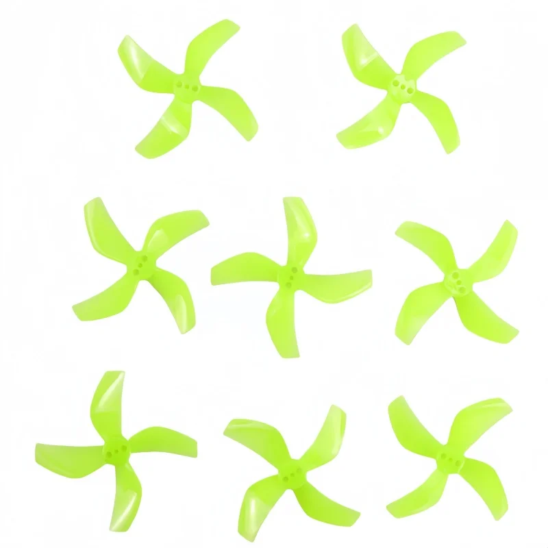 4 أزواج/8 قطع GEMFAN D51 2020 2x2x4 2 بوصة 4 شفرات مروحة كمبيوتر 1.5 مللي متر لطائرة سباق RC FPV بدون طيار