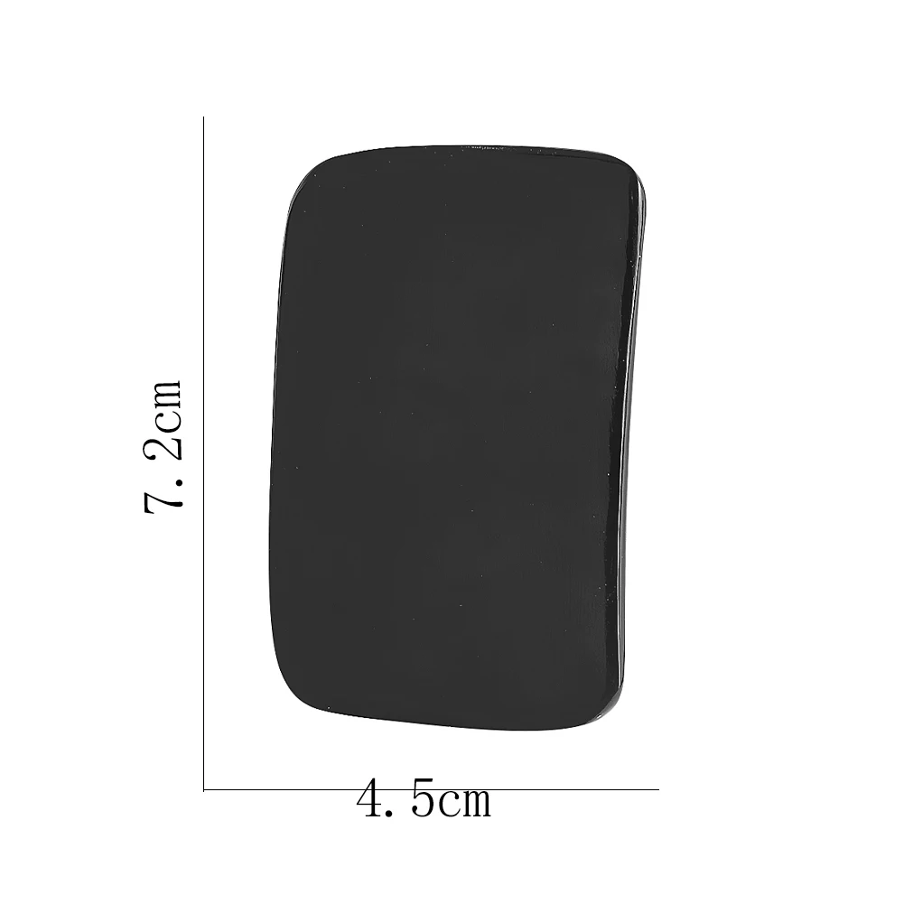 القرن الطبيعي غوا شا مجلس التماثيل كشط لوحة أداة تدليك الوجه سبا الجسم مدلك الرعاية الصحية التقليدية الحرفية هدية