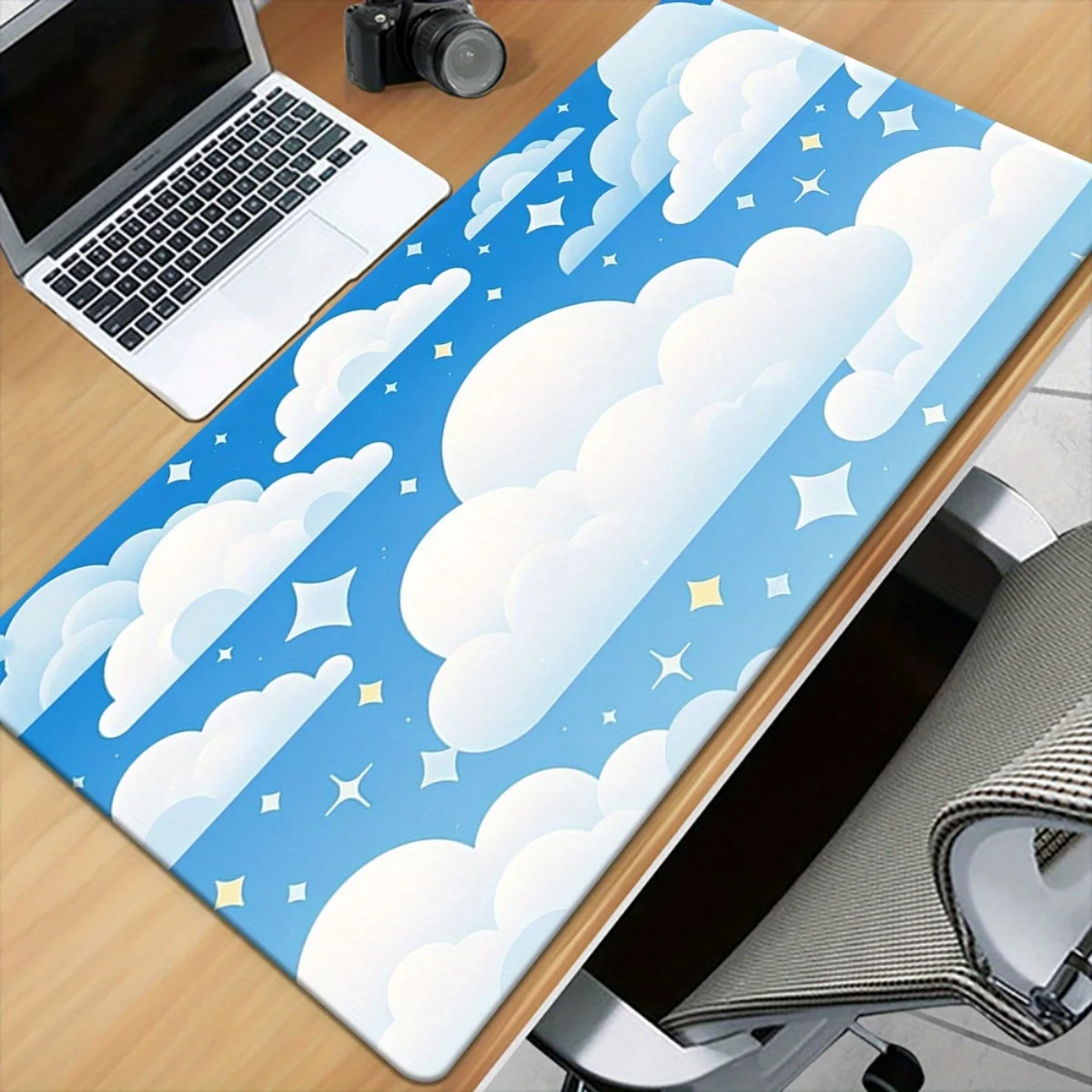 

Большой игровой коврик для мыши, настольный коврик с тканевой поверхностью, противоскользящая резиновая основа для ПК, ноутбука, клавиатуры, офисных принадлежностей, подарок